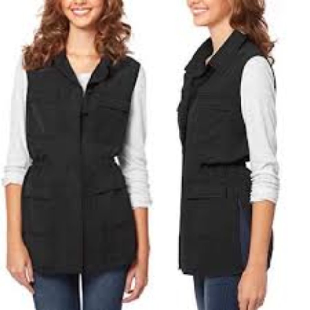 Buffalo - David Bitton Button-Up Long Vest